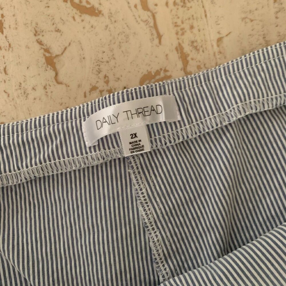 Daily thread sear sucker stripe 2x pants - Picture 5 of 10